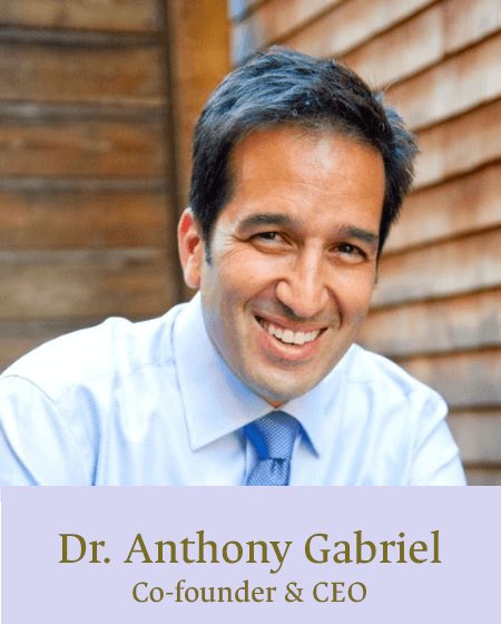 Dr. Anthony Gabriel, Co-founder & CEO